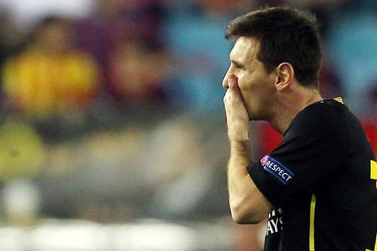 Lionel Messi verpasst mit dem FC Barcelona nach sieben Jahren erstmals wieder das Halbfinale der Champions League.