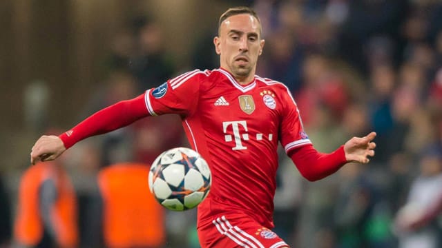 Franck Ribéry vom FC Bayern Franck Ribéry vom FC Bayern