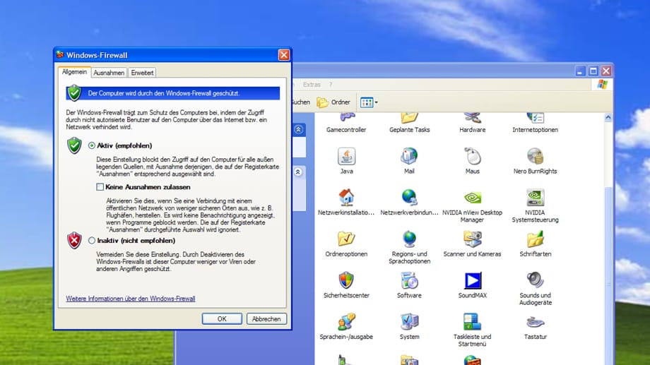Windows XP Firewall