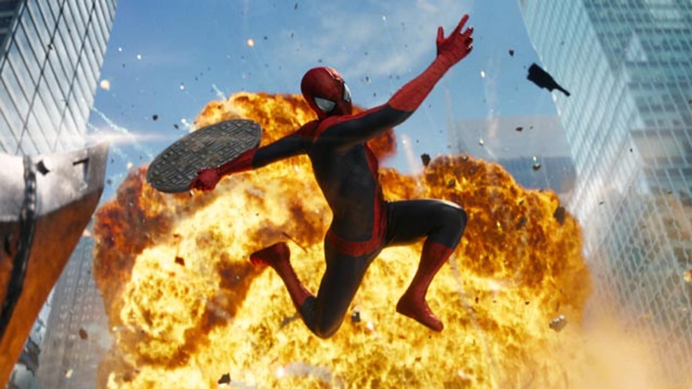 Spider-Man (Andrew Garfield) hat alle Hände voll zu tun.