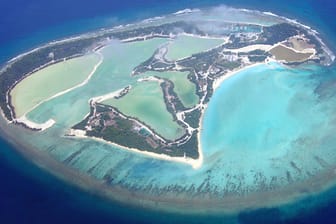 Große Teile der Malediven werden in Meer versinken, wenn der Meeresspiegel weiterhin ansteigt.