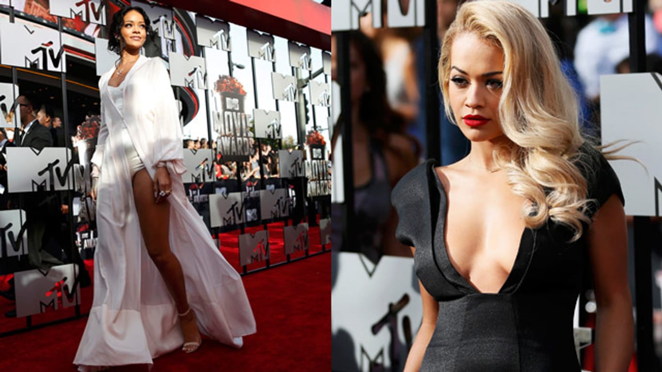 MTV Movie Awards: Rihanna und Rita Ora betörten auf dem roten Teppich.