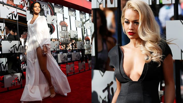 MTV Movie Awards: Rihanna und Rita Ora betörten auf dem roten Teppich.