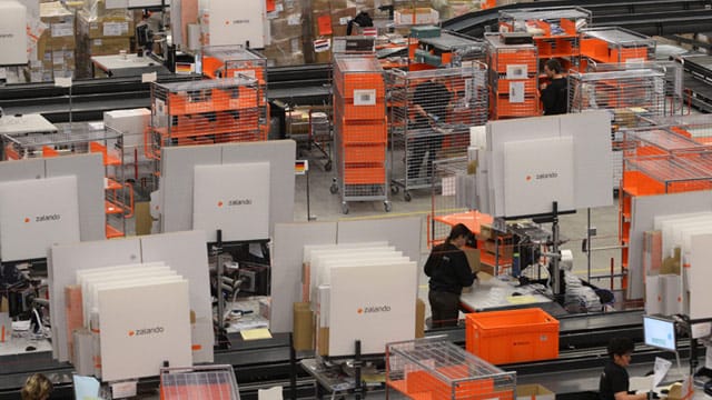 Zalando-Logistikzentrum in Erfurt