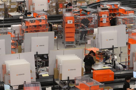 Zalando-Logistikzentrum in Erfurt