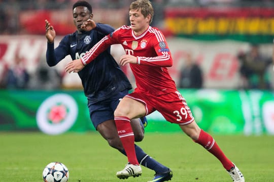 Manchester United würde Toni Kroos (re.) und Danny Welbeck in der neuen Saison gerne zusammen für die Red Devils spielen sehen.