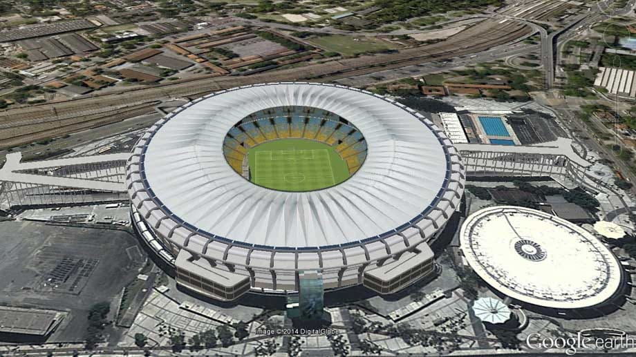 "Estádio Municipal do Maracanã" in Rio de Janeiro