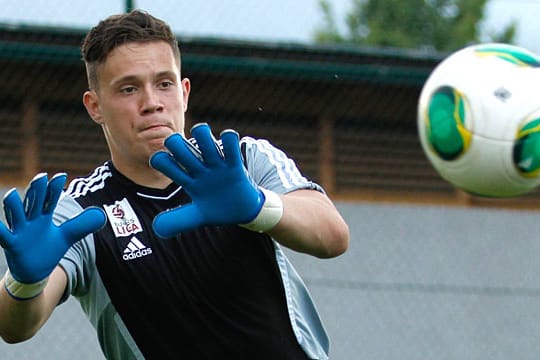 Torwarttalent: Ivan Lucic spielt am Sommer für den FC Bayern München.
