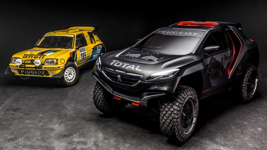 Peugeot 2008 DKR: Mini-SUV im brutalen Sportdress für die Rallye Dakar