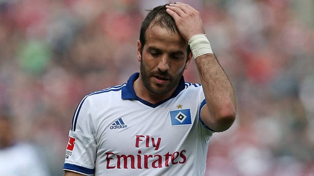 Der Hamburger SV um Kapitän Rafael van der Vaart bleibt in dieser Saison weit hinter den eigenen Erwartungen zurück.