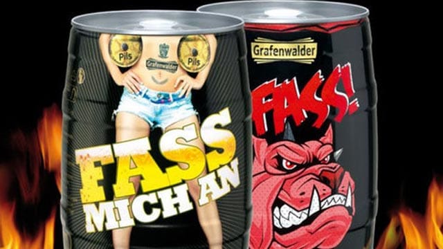 "Fass!" oder "Fass mich an": Bierfässer sorgen für Aufregung