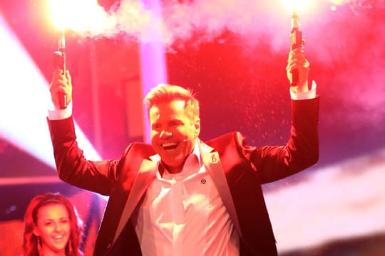 Dieter Bohlen feierte mal wieder seinen Auftritt in der DSDS-Liveshow.