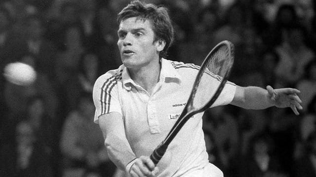 Karl Meiler gehörte in den Siebzigern zu den weltbesten Tennisspielern. Karl Meiler gehörte in den Siebzigern zu den weltbesten Tennisspielern.