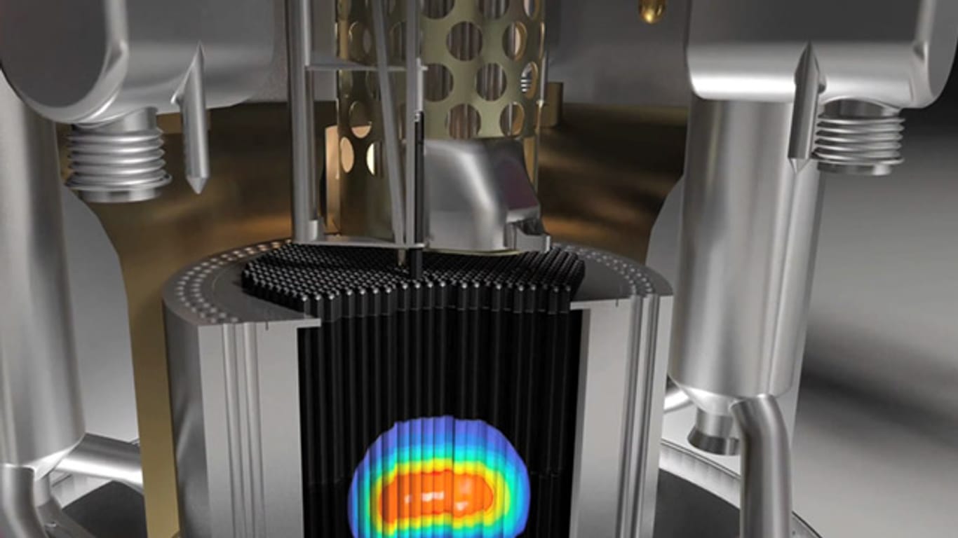 Eine Computer-Simulation verdeutlicht die unterirdische Energieproduktion