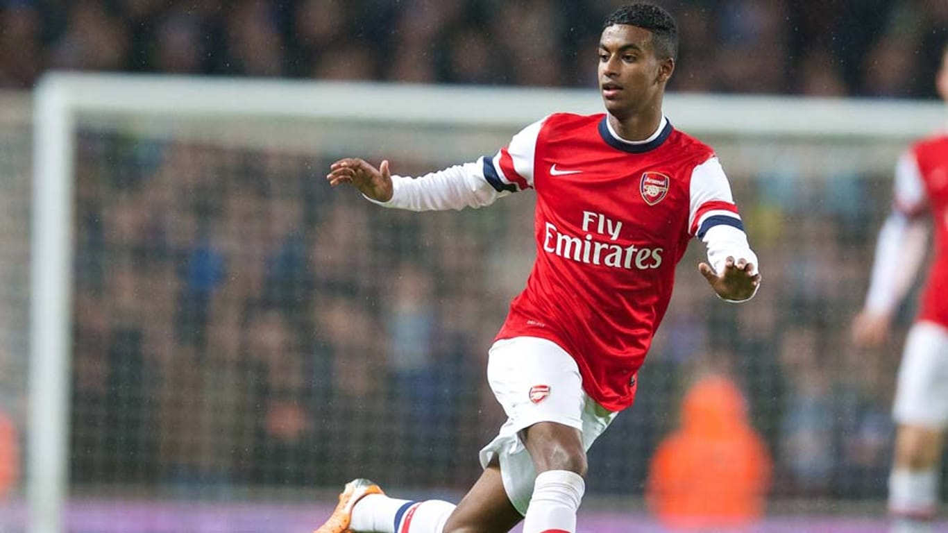 Gedion Zelalem bei seinem Auftritt mit dem Arsenal-Profiteam.