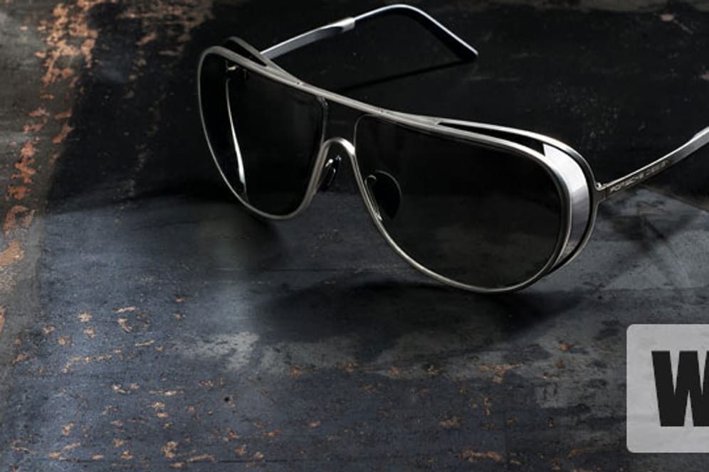 Sommer – Sonne – Sonnenbrille: Mit diesen Brillen bleiben Sie cool. Hier ein Modell von Porsche Design.