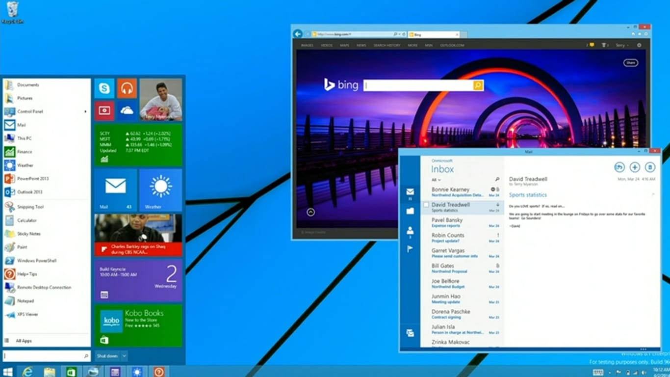 Windows 8.1 Startmenü