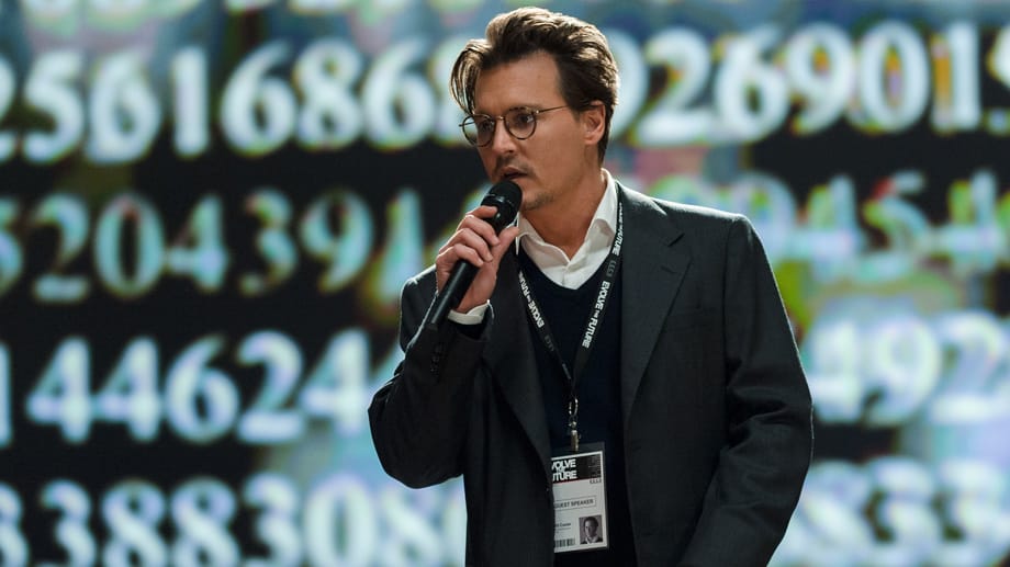 Johnny Depp als Dr. Will Caster im Film "Transcendence"