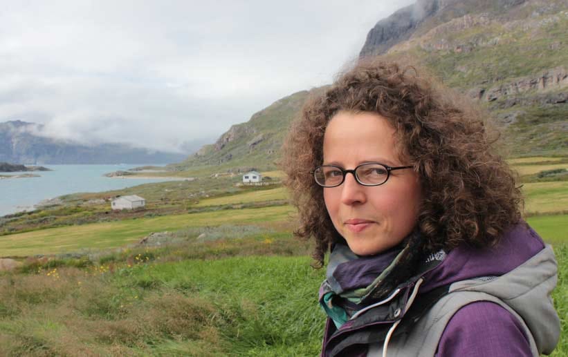 Leben in der Einsamkeit: Die Französin Agathe Devisme lebt seit 2005 auf der Schafsfarm am Eriksfjord.