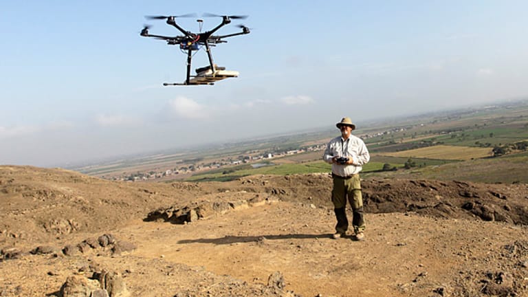 Archäologen spüren mit Drohnen neue Ausgrabungsorte auf