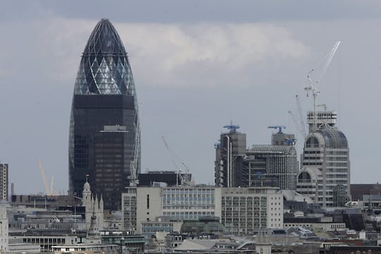 Wirbel um das verlustreiche Londoner Hochhaus "The Gherkin" alias "die Gurke"