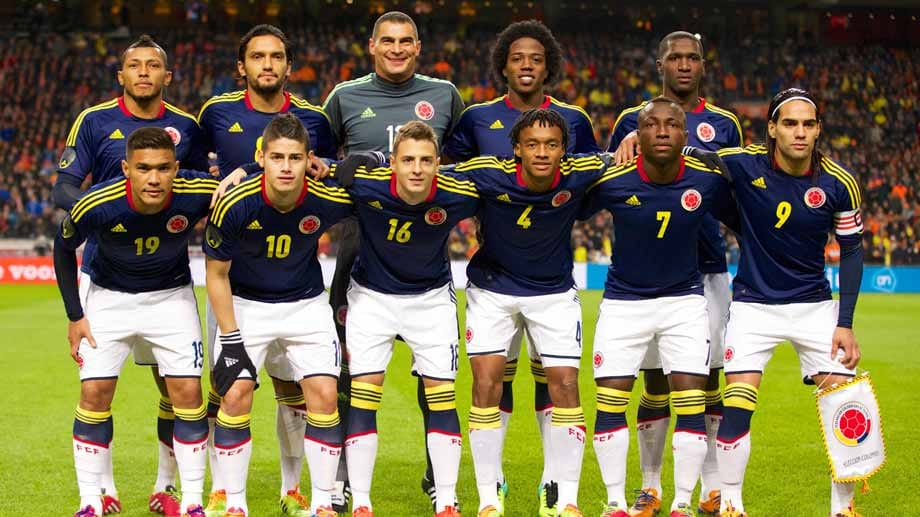 Auch Kolumbien leiht sich Helfer aus Sao Paulo. Vielleicht will sich die Mannschaft den brasilianischen Fußballstil aneignen...