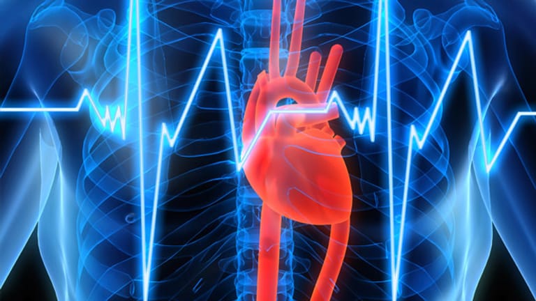 Herzerschütterung kann nach einem Schlag oder Stoß in die Herzgegend auftreten