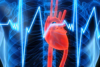 Herzerschütterung kann nach einem Schlag oder Stoß in die Herzgegend auftreten