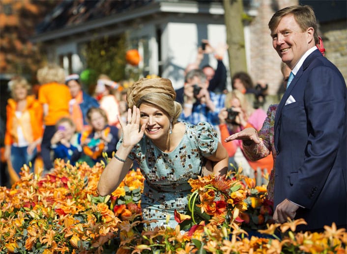 Erstmals steht bei diesem Feiertag in den Niederlanden der König im Vordergrund.