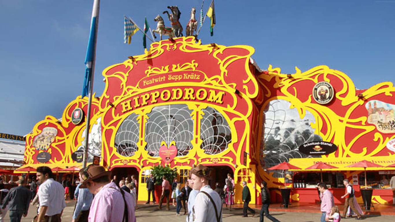 Das Promi-Zelt Hippodrom verschwindet 2014 vom Oktoberfest