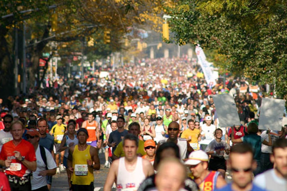 Der New York Marathon gehört zu den beliebtesten Lauf-Wettbewerben der Welt