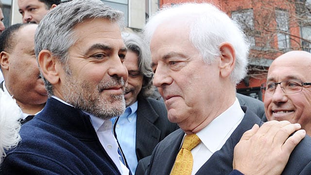 Nick Clooney freut sich über die Verlobung seines Sohnes George.