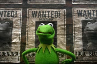 In Disneys "Muppets Most Wanted" plant ein Superschurke, der Kermit wie aus dem Gesicht geschnitten ist, einen fiesen Coup.