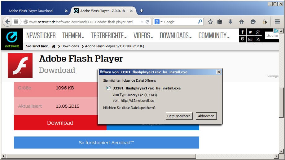 Flash Player-Update