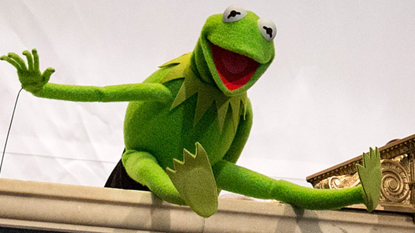 Kermit der Frosch ist ab dem 1. Mai wieder im Kino zu sehen.