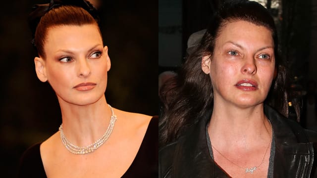 Linda Evangelista 2012 und 2014