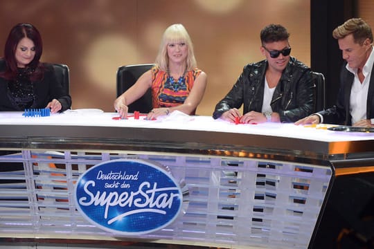 Die DSDS-Jury von 2014: Marianne Rosenberg, Mietzekatz, Kay One und Dieter Bohlen