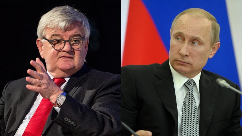 Joschka Fischer analysiert Wladimir Putin: Er ist das Gegenteil eines Irren