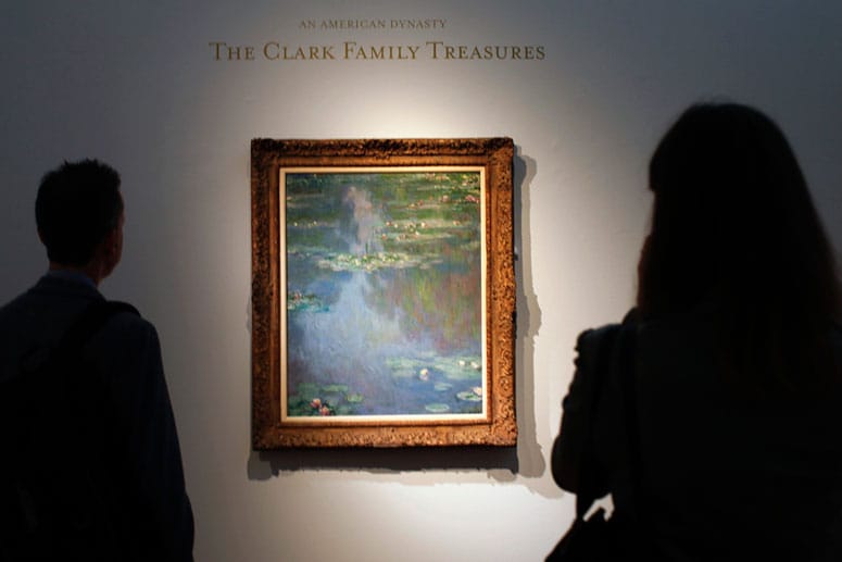 Claude Monets Bild "Wasserlilien" hat für eine stolze Summe den Besitzer gewechselt.