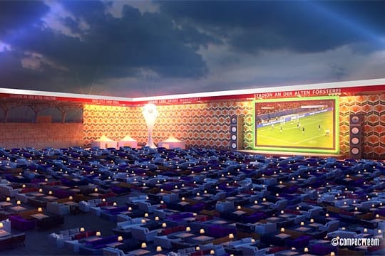 Die Alte Försterei wird während der WM 2014 zum größten Wohnzimmer der Welt.