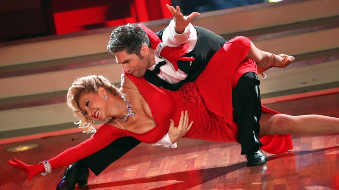 "Let's Dance": Carmen Geiss legte mit Christian Polanc einen heißen Tango aufs Parkett.
