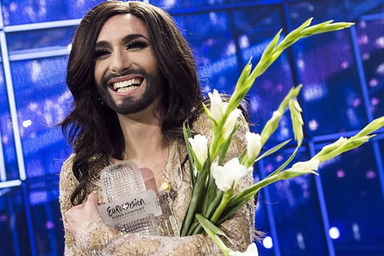 "The Wiener Takes It All": Conchita Wurst siegt beim Eurovision Song Contest für Österreich.