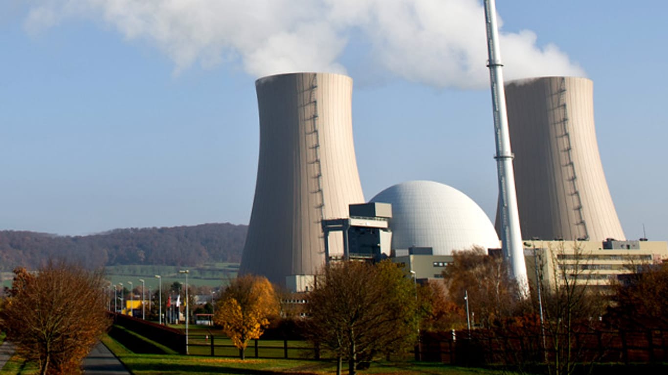 Atomkraftwerk Grohnde - als es noch arbeitete