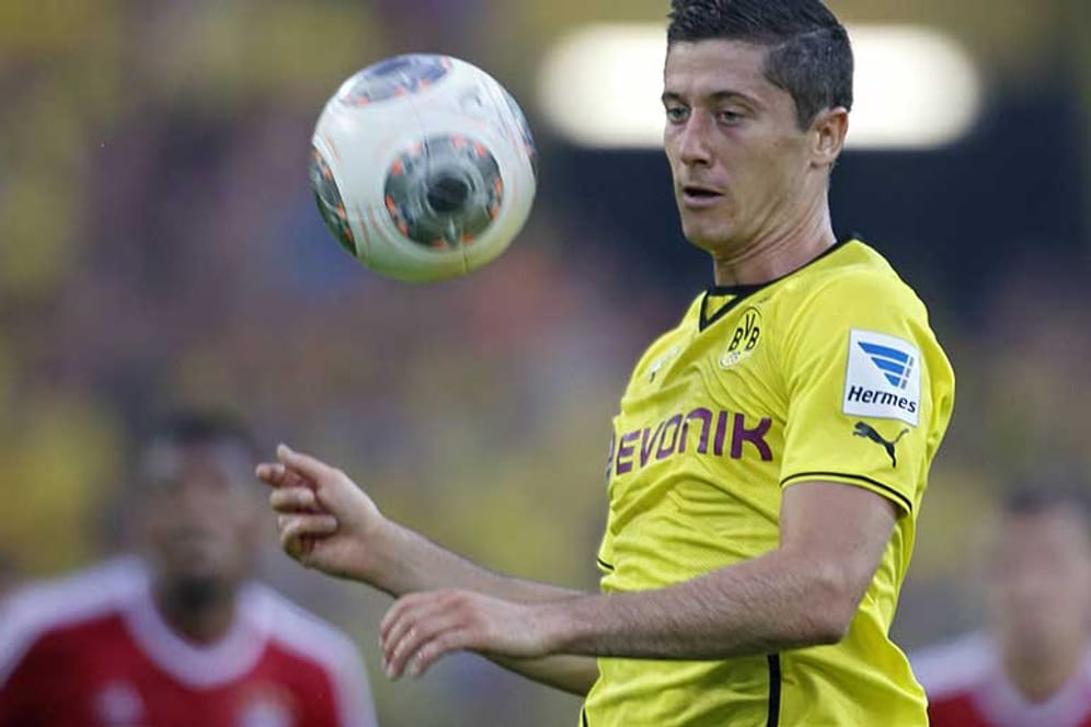 Im letzten Spiel im Dress von Borussia Dortmund geht es für Robert Lewandowski gegen seinen künftigen Arbeitgeber Bayern München.