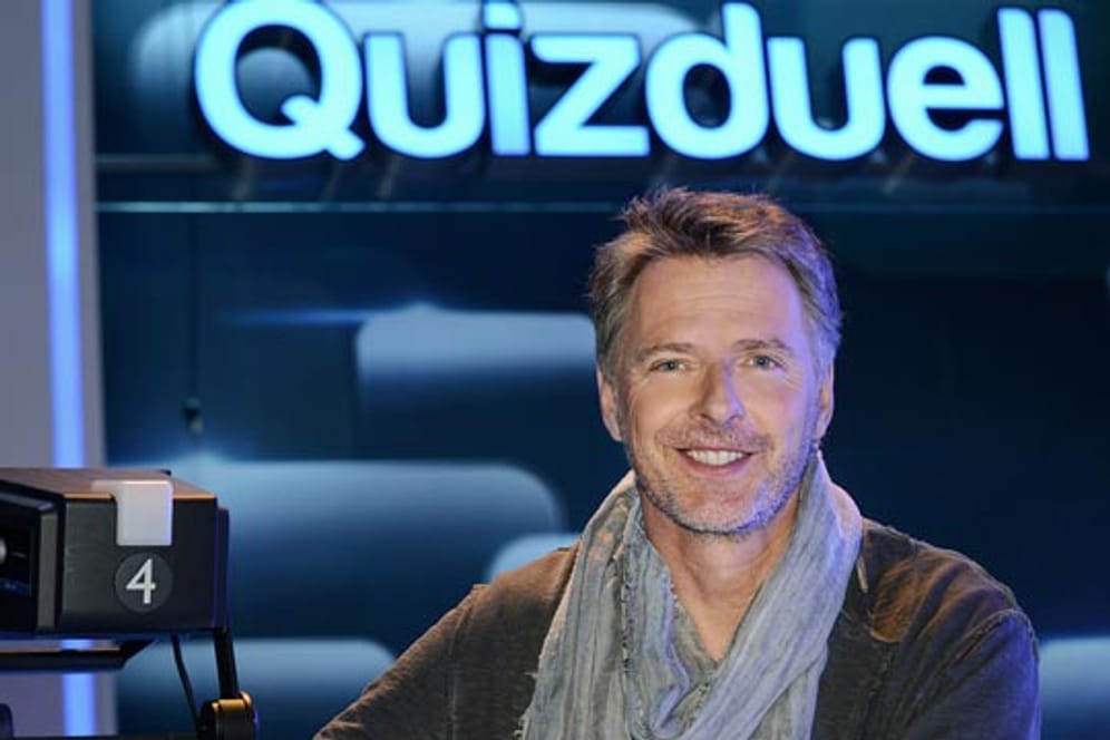 Jörg Pilawa moderiert das Quizduell.