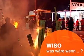 Chaos vor VW-Werk: ZDF-Sendung untersuchte mögliche Konsequenzen eines Deutschland-Austritts aus EU