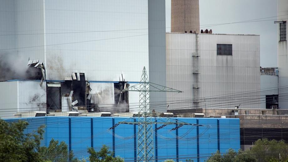 Explosion im Kraftwerk Staudinger in Großkrotzenburg, Hessen Explosion im Kraftwerk Staudinger in Großkrotzenburg, Hessen