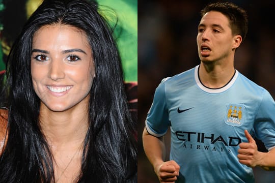 Anara Atanes (li.) und ihr Freund Samir Nasri