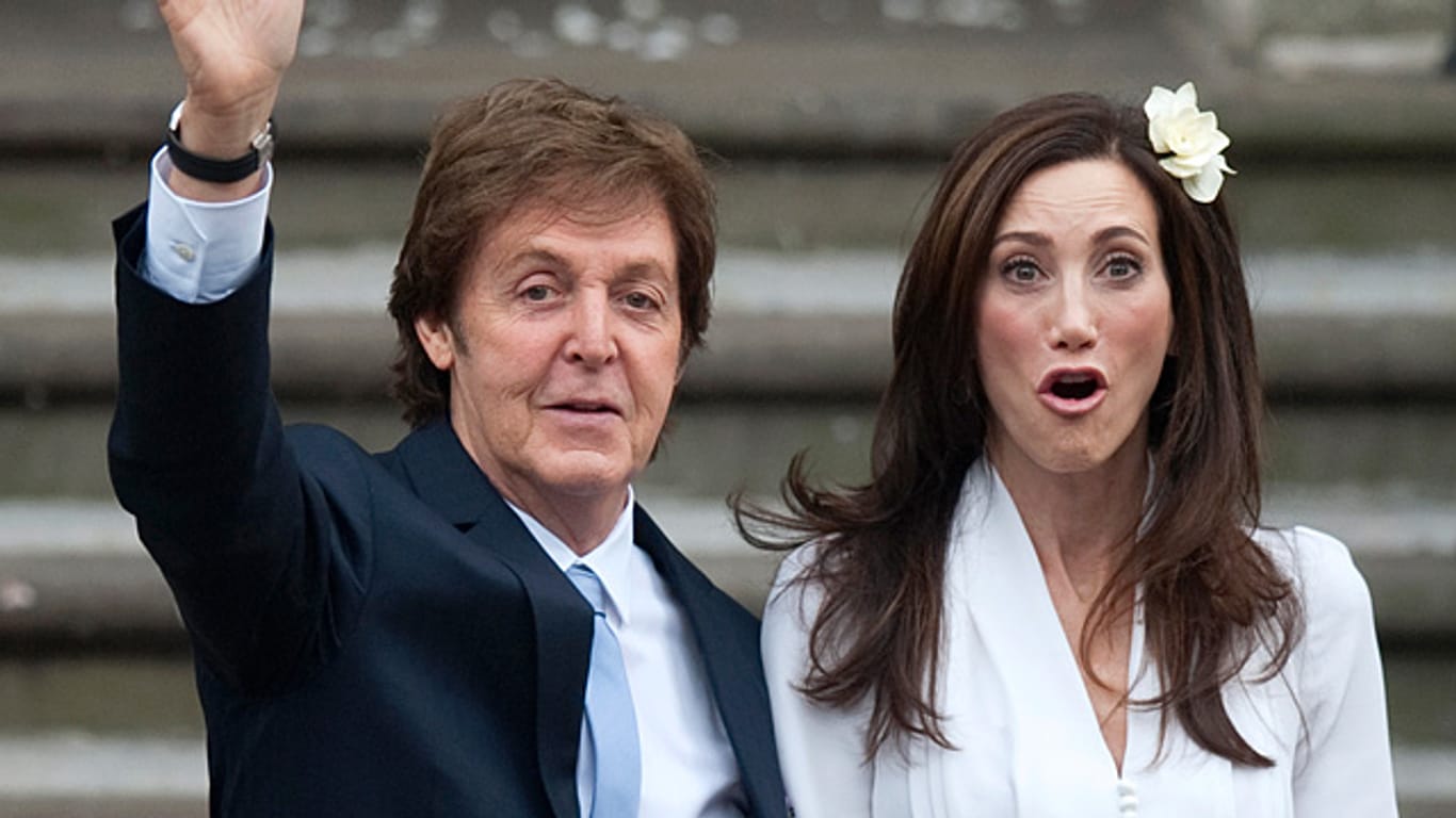 Paul McCartney und seine Frau Nancy Shevell gehören zu den reichsten Musikern Großbritanniens.