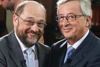 Martin Schulz (links) und Jean-Claude Juncker